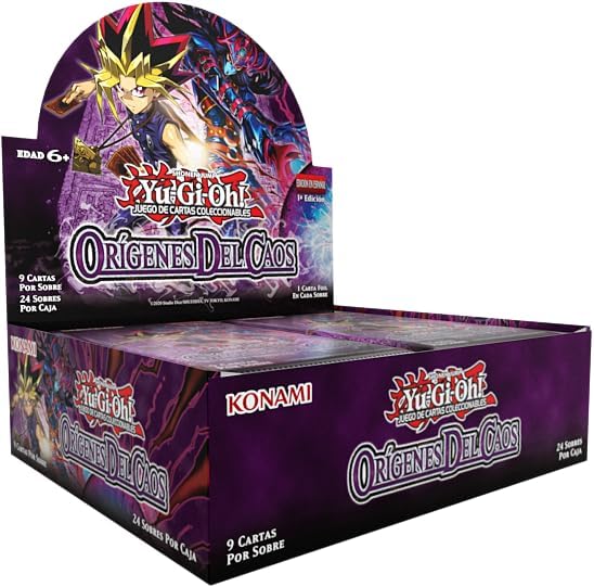 Yu-Gi-Oh! – Display Orígenes del Caos (24 sobres) – Español