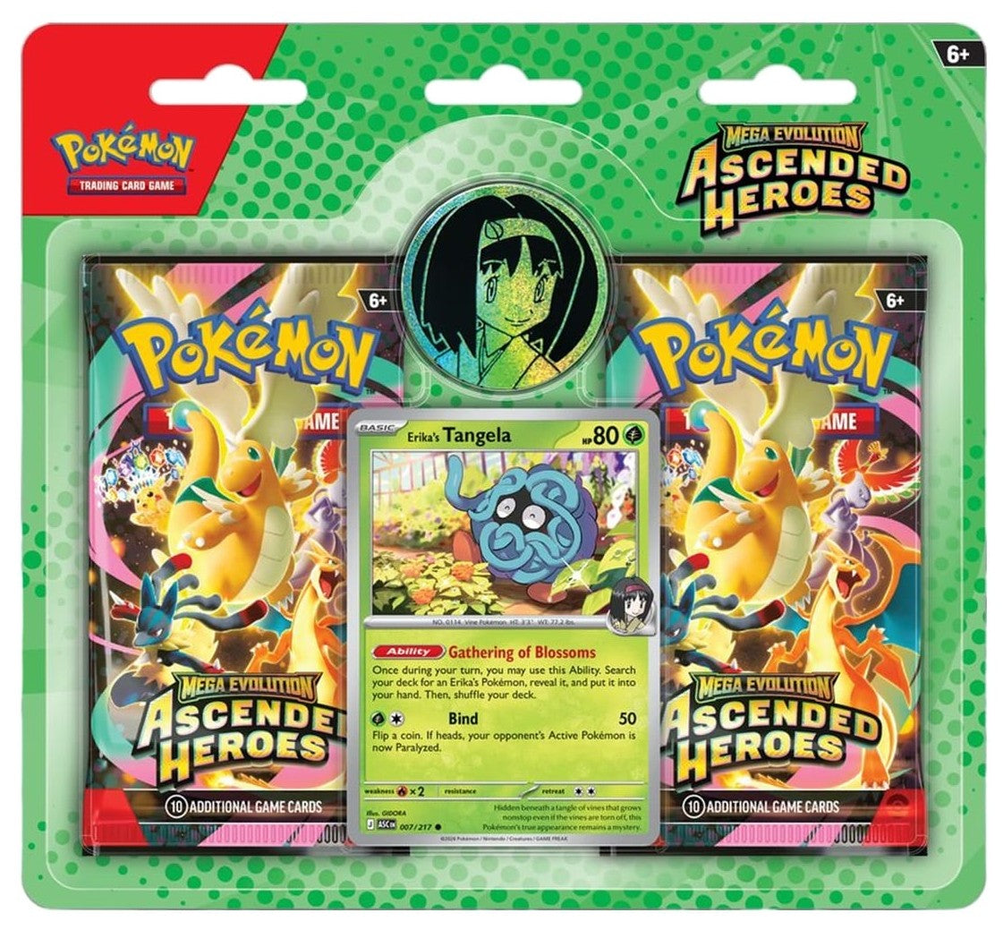 Pokemon TCG: Ascended Heroes - Blister 2 Sobres (Español)