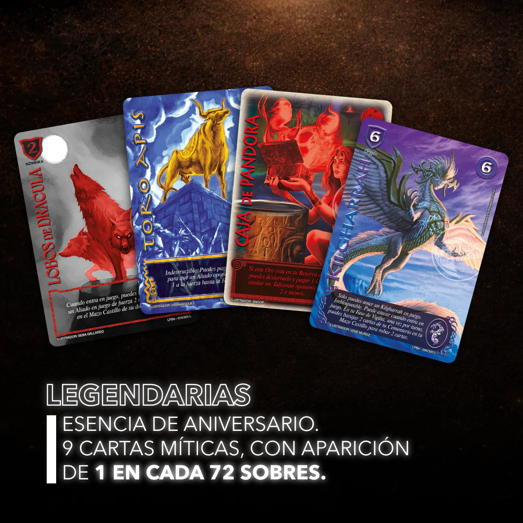 Mitos y Leyendas: Display de Sobres - Primer Bloque 4.0