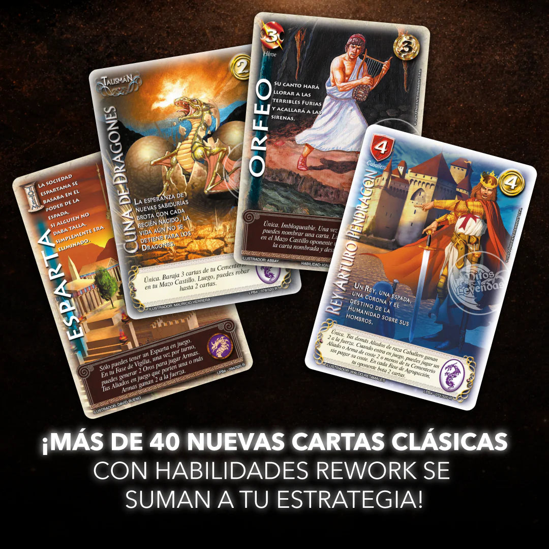 Mitos y Leyendas: Display de Sobres - Primer Bloque 4.0