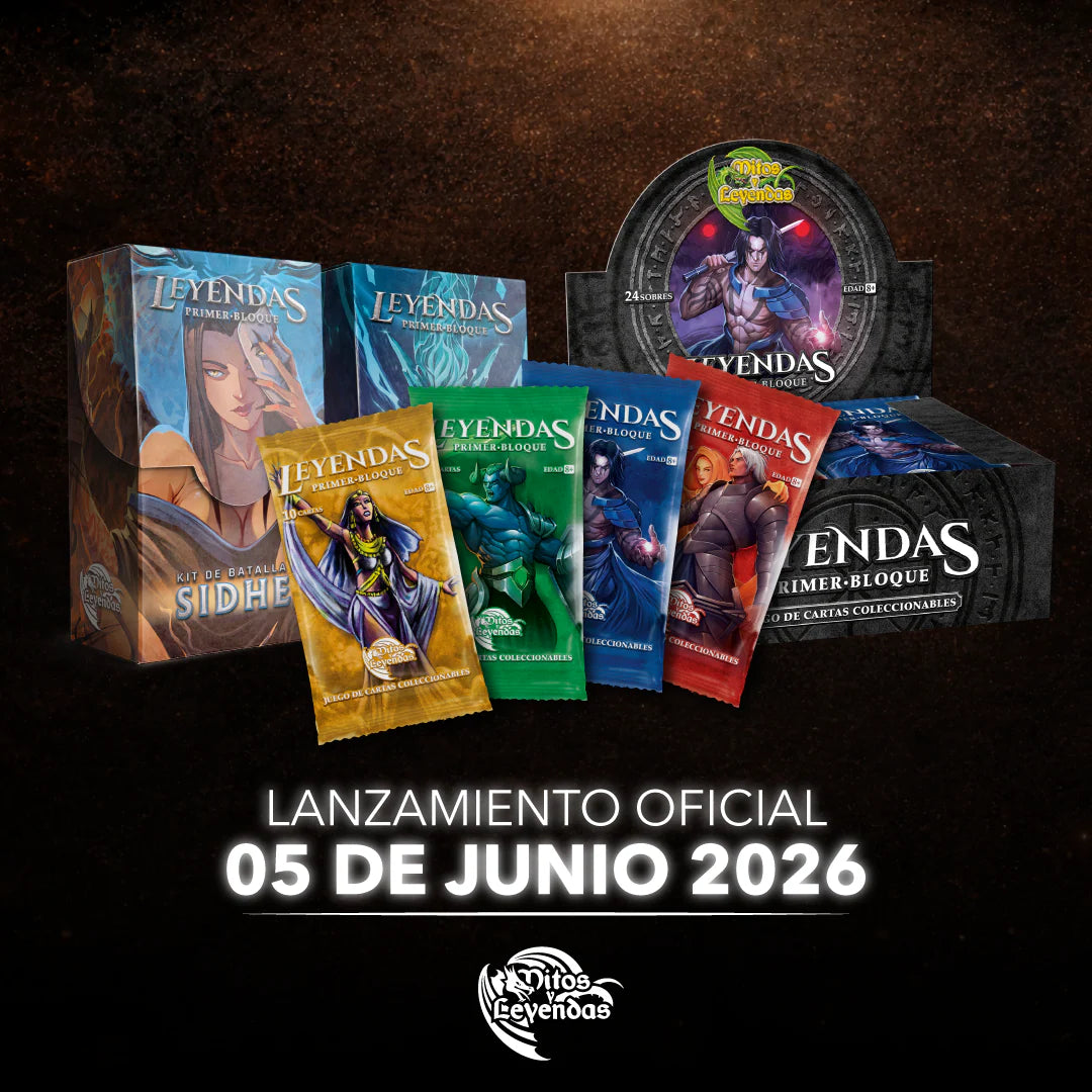 Mitos y Leyendas: Display de Sobres - Primer Bloque 4.0
