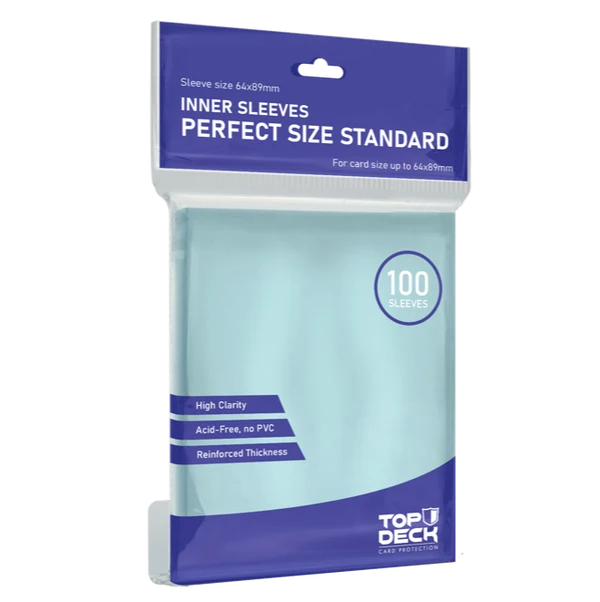 Protectores Interiores Perfect Size Top Deck | 100 unidades