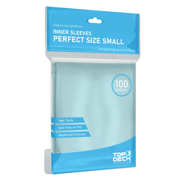 Protectores Interiores Perfect Size Top Deck | 100 unidades