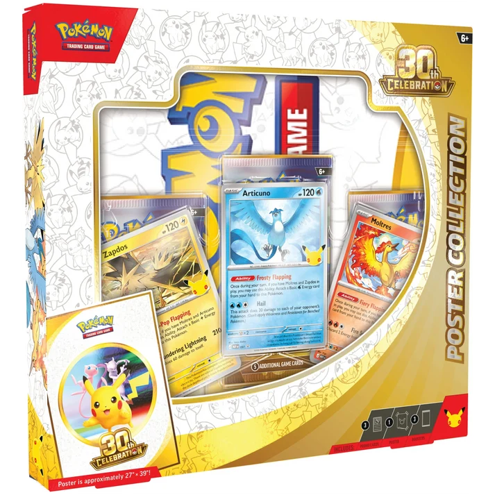 Pokémon TCG: 30th Celebration - Poster Collection (Inglés)