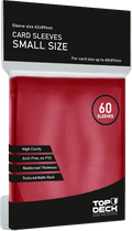 Protectores Esenciales Top Deck Small 62x89mm | 60 unidades