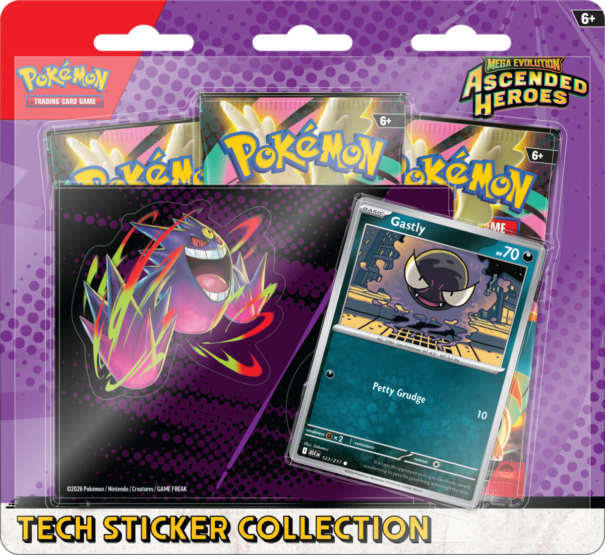 Pokemon TCG: Tech Sticker Collection - Ascended Heroes (Español)