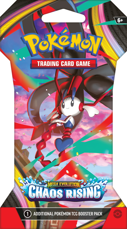 Pokémon TCG: Sleeved Booster - Chaos Rising (Inglés) - Preventa