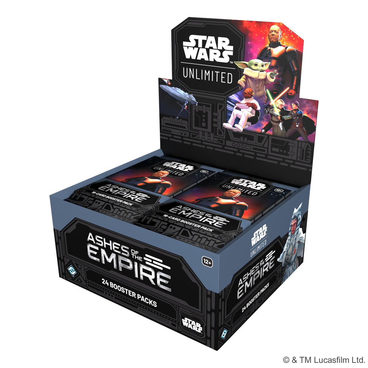 Star Wars Unlimited: Booster Display - Ashes of the Empire (Inglés)