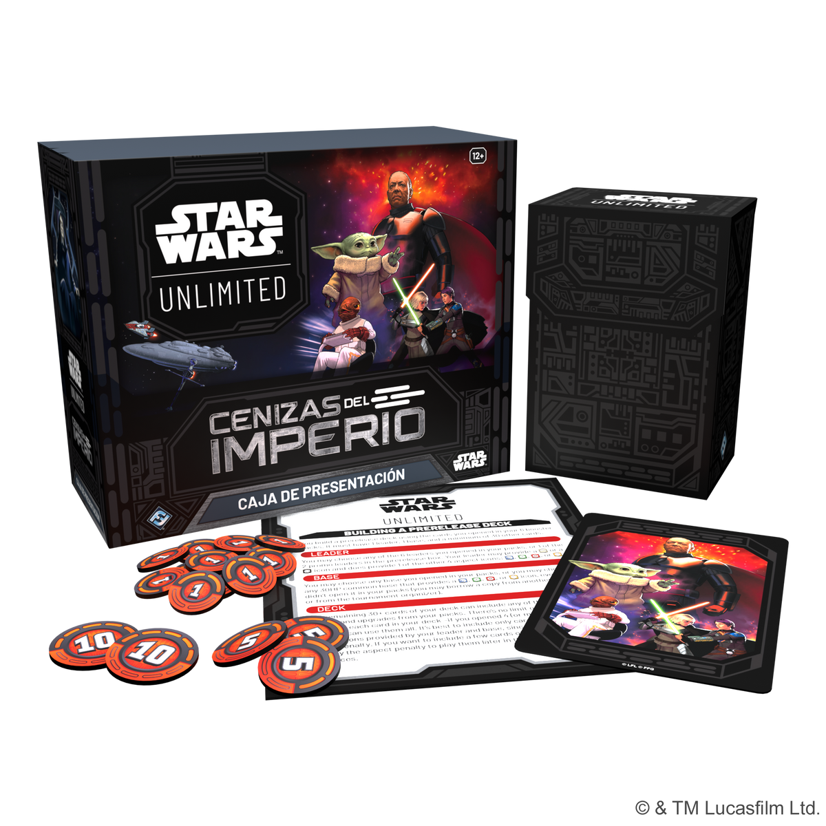 Star Wars Unlimited: Ashes of the Empire - Kit de Prelanzamiento (Español)