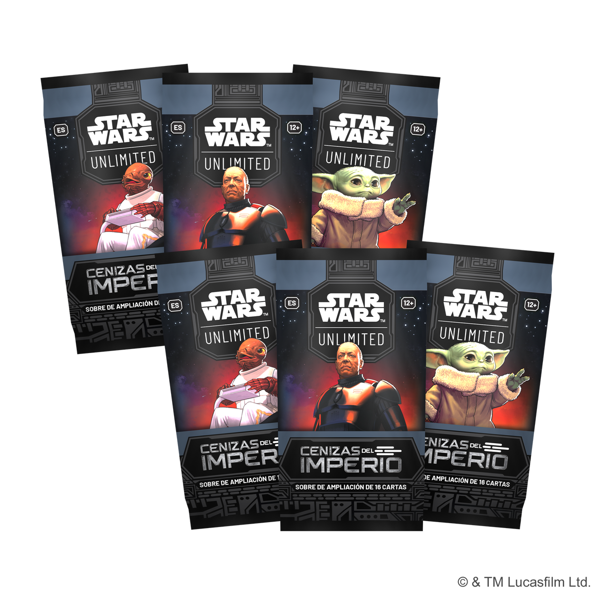 Star Wars Unlimited: Ashes of the Empire - Kit de Prelanzamiento (Español)