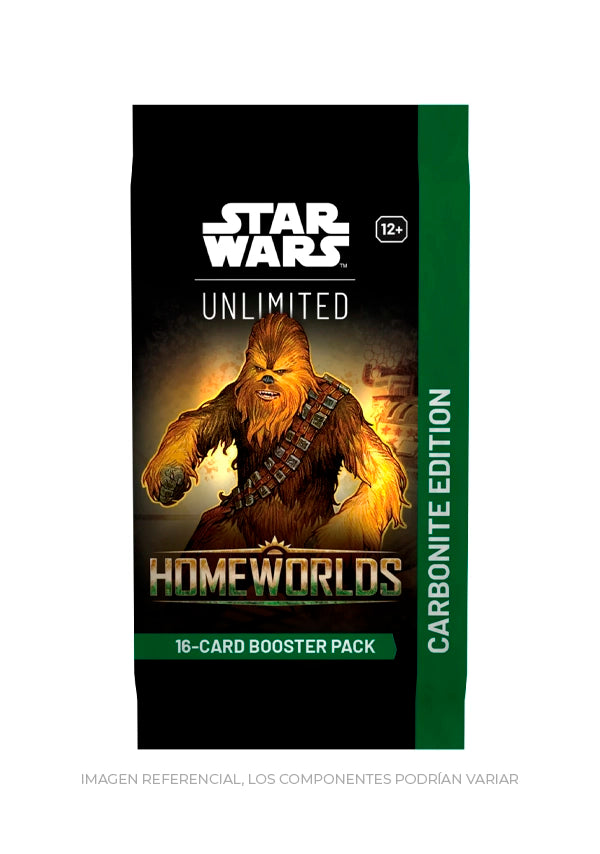Star Wars: Unlimited – Homeworlds – Carbonite Booster Pack