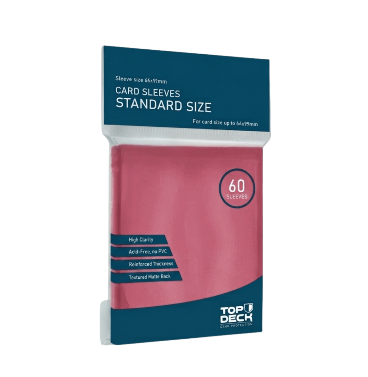 Protectores Esenciales Top Deck Standard 66x91mm | 60 unidades