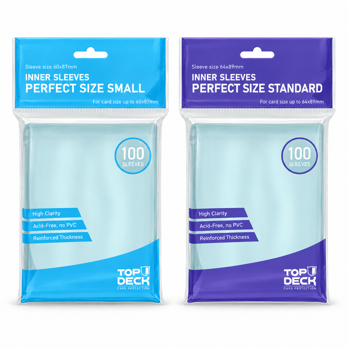 Protectores Interiores Perfect Size Top Deck | 100 unidades