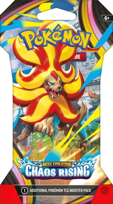 Pokémon TCG: Sleeved Booster - Chaos Rising (Inglés) - Preventa