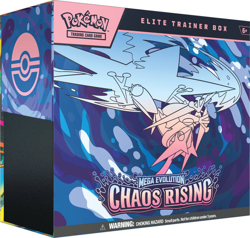 Pokémon TCG: Elite Trainer Box - Chaos Rising (Inglés) - Preventa